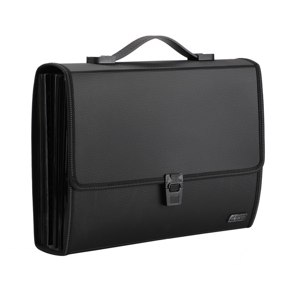 File Organiser A4, Document Folder 26 Compartments Large Capacity Expandable