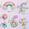 Balloons 6th Birthday Decorations for Girls, 6th Party Decoration Balloons,