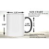 owndis Mug 36-Piece Double Sublimation Coated Ceramic Mugs, 11 Oz,