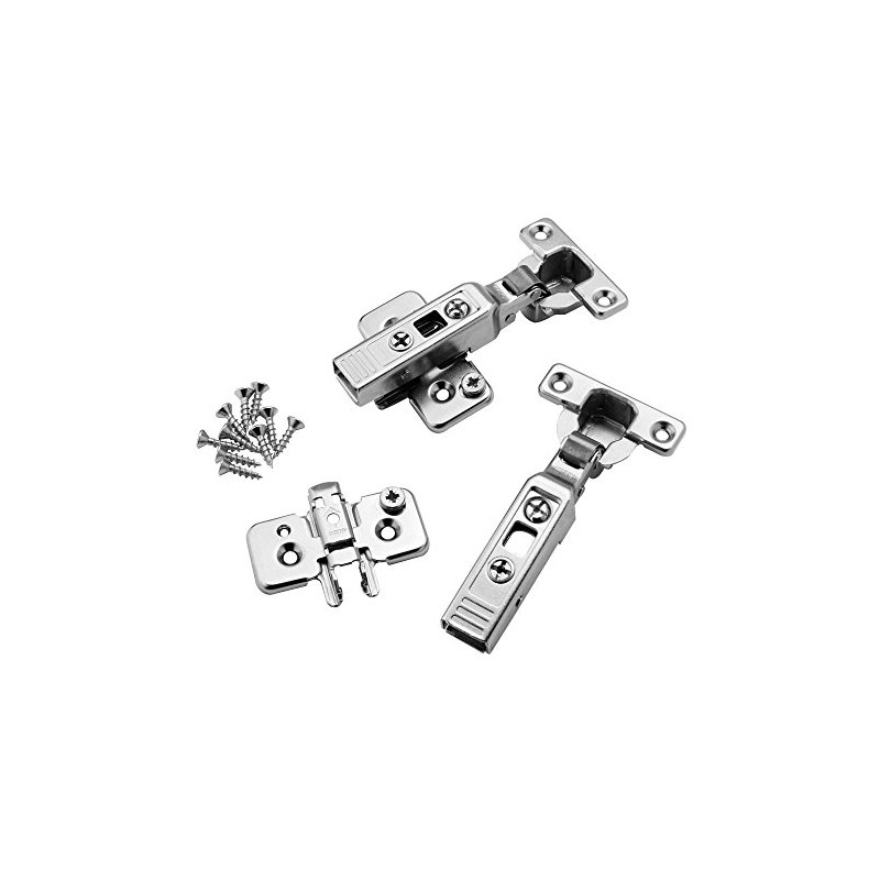 Mini Blum Full Overlay 26mm 90 deg. Clip-On Hinges, Pair