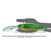 Topwater Fishing Lure Sinking Minnow for Saltwater and Freshwater Bionic