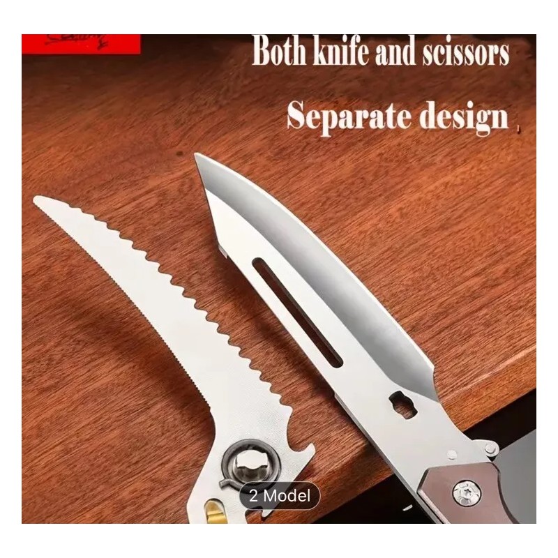 Jack Stirman kitchen shears heavy duty multitool