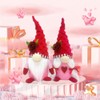 1PCS Valentines Day Gnome Plush Decorations Mr and Mrs Scandinavian