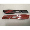 505HP Matte Black C6 Z06 505 HP Emblem Fender Badge
