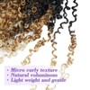 Yanky Twist Crochet Hair 12 Inch 8 Packs 30 Stands/Pcs,Pre-looped