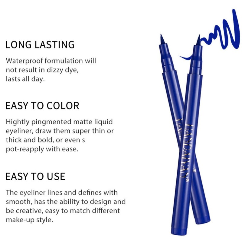 ONarisae eyeliner pencil waterproof ink liner liquid pigmented smudge proof