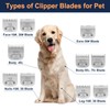 10# Clipper Blades Pet Grooming Clipper Replacement Blades Detachable Blade