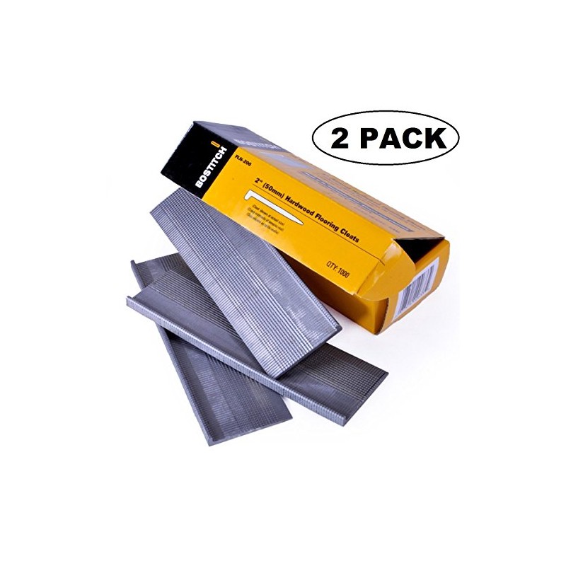 2 PACK BOSTITCH FLN-200 2-Inch Flooring L-Nail, 1000-Per Box