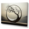 DesignQ Tree Bonsai Wall art decor, Tree Bonsai Wall Art,