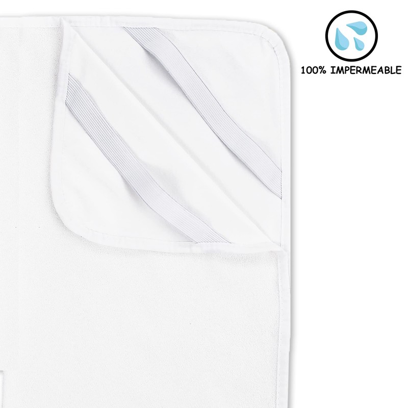 Lovely Hippo 2 x Fitted Sheets 90 x 55 cm