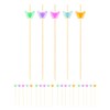 OGGI Butterfly Cocktail Picks for Drinks 20 pcs - Butterfly
