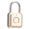 Fingerprint Padlock IPX2 Waterproof Smart Keyless Biometric Thumbprint Lock for