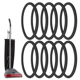 KeeTidy Vacuum Belt, 10 Pack Belt 30563B Round Vacuum Cleaner Belts Upright Vacuum Belt Compatible with Sanitaire Eureka Vacuum Cleaner, Style RD, SC679K C2094 Belt