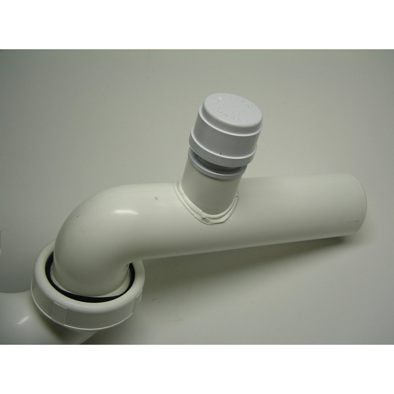 Dallmer Plastic Tube Siphon 100/1 with Tube Aerator