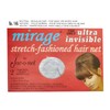 Jac-O-Net Hairnet Mirage Ultra-Invisible, Neutral,2 Net Per Pack [Pack of
