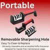 4-in-1 Knife & Scissor Sharpener – Quick & Easy Sharpening