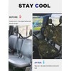 ZIDIYORUO Camo UTV Seat Cover, Waterproof Seat Cover Set Compatible