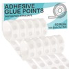 ALLFUN 1000 Pieces Clear Glue Points Dots Double Sided Adhesive