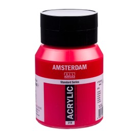 Amsterdam Standard Series Acrylic Jar 500 ml Carmine 318 (17723182)