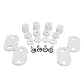 Alberts Silver Window Grille Fixing Kit 557782