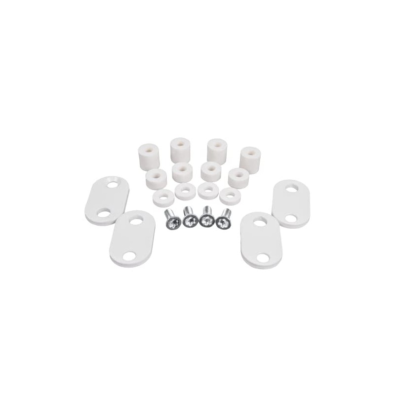 Alberts Silver Window Grille Fixing Kit 557782