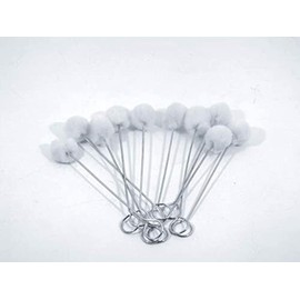 BAP 10 Pack Large Head Wool Daubers for Dyes, Stains 3/4"