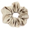 Mytoptrendz® Plain Large Super Soft Smooth Luxrious Silk Satin Scrunchies