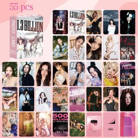 Kanfyyl BP Merchandise Gift Set, Necklace, Badge, Photocards, Stickers, Key Ring, Bracelet, Gift Set BP Fans