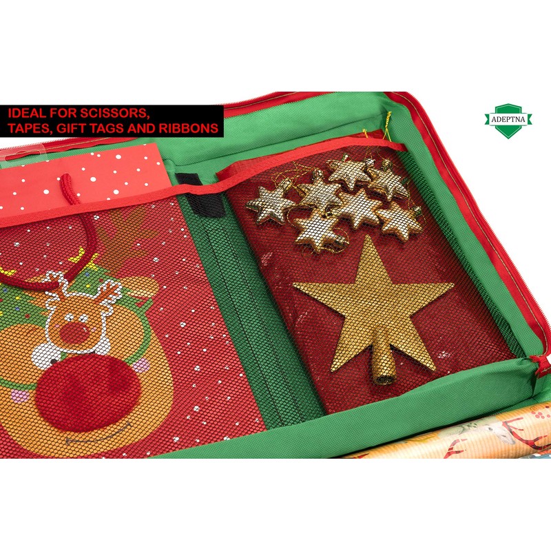 ADEPTNA Wrap Storage Bag Wrapping Paper Organiser - Durable and