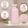 ShanySheny 6.8oz Refillable Shampoo and Conditioner Bottles, 2PCS Squeezable Travel