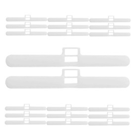 30 Pack Vertical Blind Top Hangers,Vertical Blind Top Hangers Double Hole Plastic Slat Top Holders Vertical Blind Accessories,Retainer Holder Vertical Blind Repair Kit (89mm)