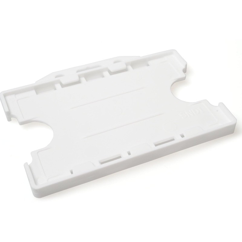 Customcard ltd® Double Sided ID Card Holder Two Sided Badge