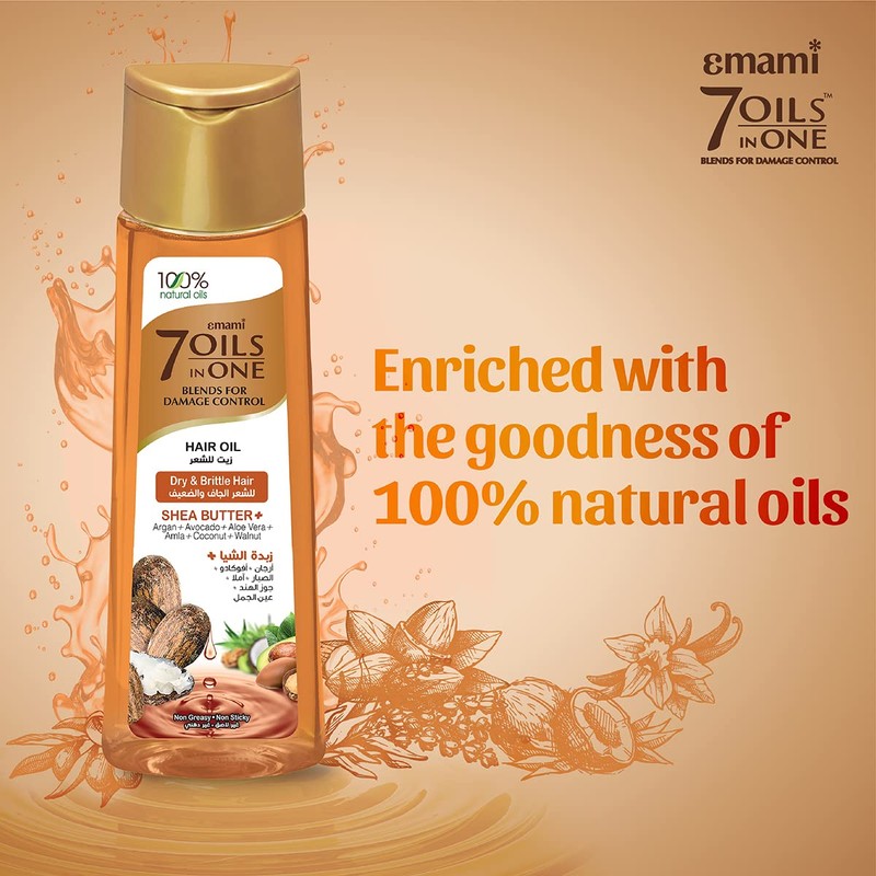 Emami 7 oils in one Shea butter for dry and