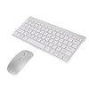 Smart Wireless Keyboard Mouse Kit Silent LED Indicator Waterproof Power
