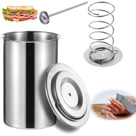 Ham Maker Stainless Steel Meat Press - Ham Press with  Meat Press Tool for Making Deli Meat Homemade Lunch Meat Maker Bacon Meat  Cookers - Colour: Style 1
