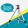 Impact Sprinkler Head on Tripod Base, Heavy Duty Lawn Sprinklers,