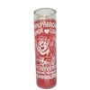 Generic Hummingbird 7 Day Ritual Glass Candle, Pink