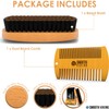 Beard & Mustache Brush and Comb Kit - Boar Bristle