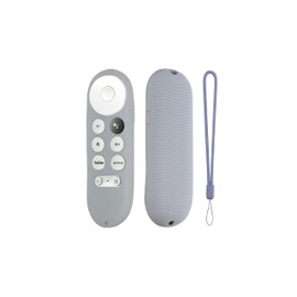 CONTROL EXPERT Funda para Control Google Chromecast TV Case, Protector, Silicon (Gris)