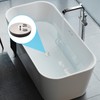 Hsrag 2 Pcs Universal Sink Plug, Bathroom Sink Plug Replacement,