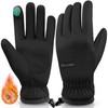 ihuan Winter Gloves Waterproof Running Mens Women Touchscreen- Cycling DrivingThermal