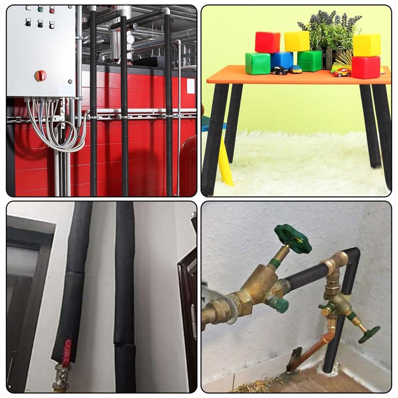 Pipe Insulation Foam Diameter 32 mm Pipe Insulation Pipe Black