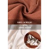 FEQO 6 Pack Satin Lined Winter Beanie Hats Soft Silk