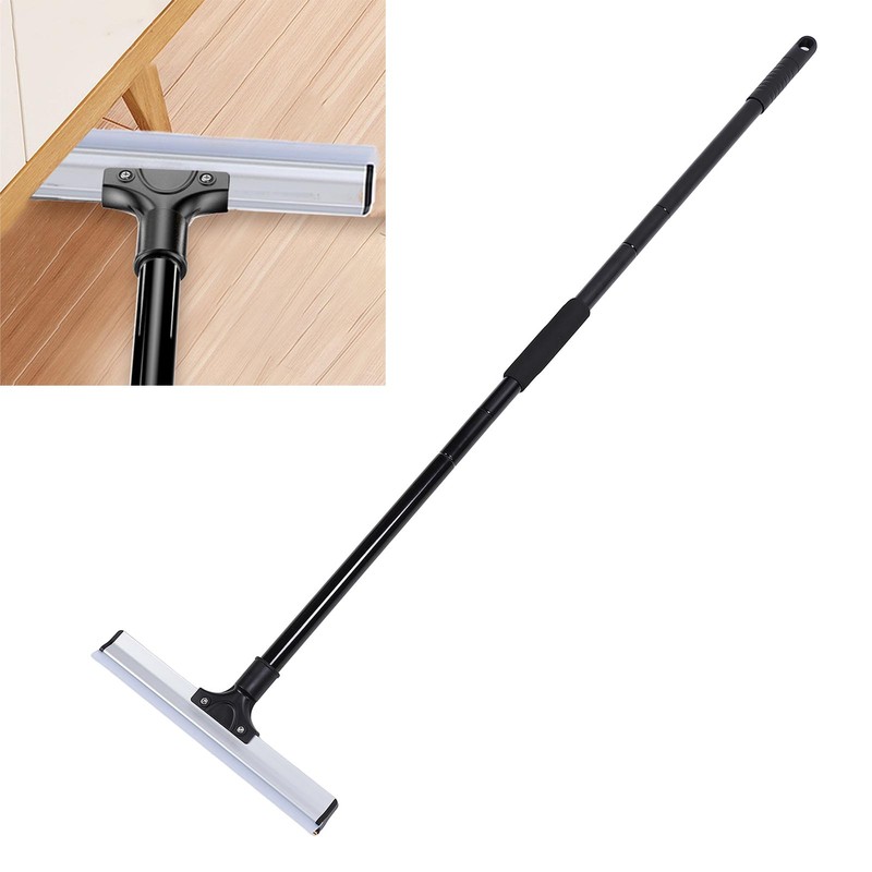 Pet Hair Removal Broom Adjustable Long Handle Carpet Rake Portable