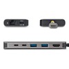 StarTech 7-in-1 USB-C HDMI Dock with 4K 60Hz and 140W,