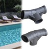 YIBAISI Pool Hose T Splitter 3 Way Pool Hose Connector