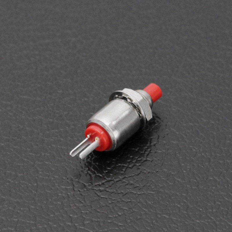 VGOL 5pcs 2pin Microminiature Momentary Button DS-402 Mini Push Button