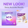 Premom 50 HCG Pregnancy Test Strips – Early Detection, 25mIU