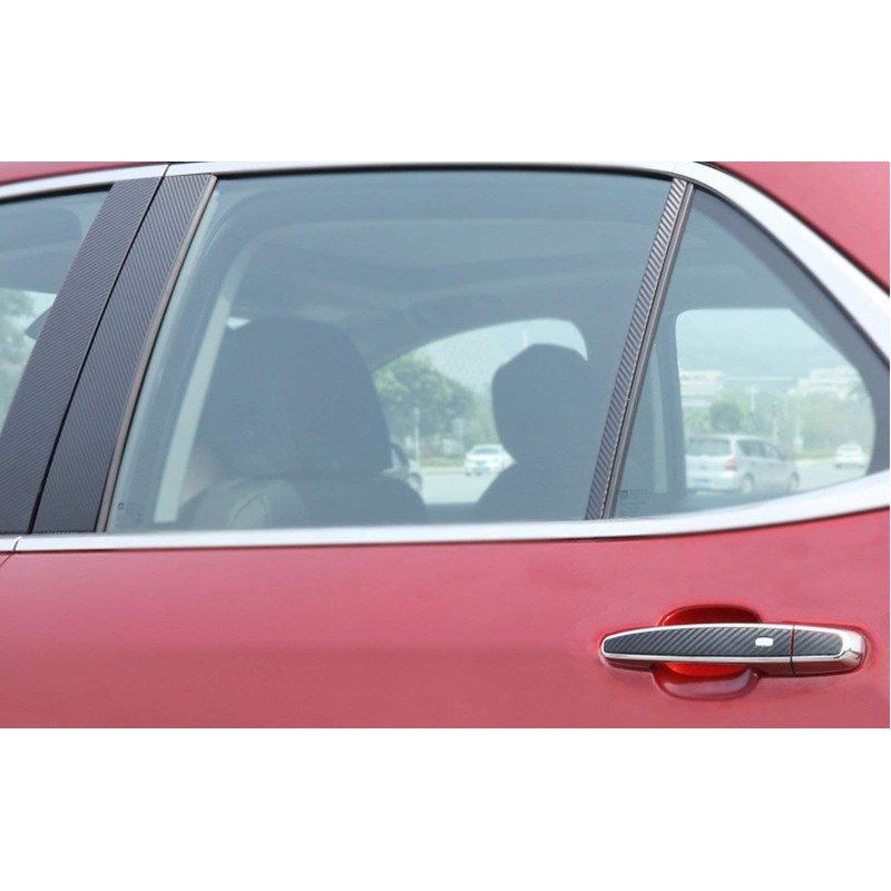 x xotic tech Pillar Post Side Door Window Cover Trim