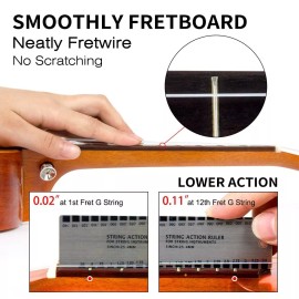 Aklot Ukulele AKLOT Concert Ukelele Solid Mahogany 23 inch for Professional Beginn.